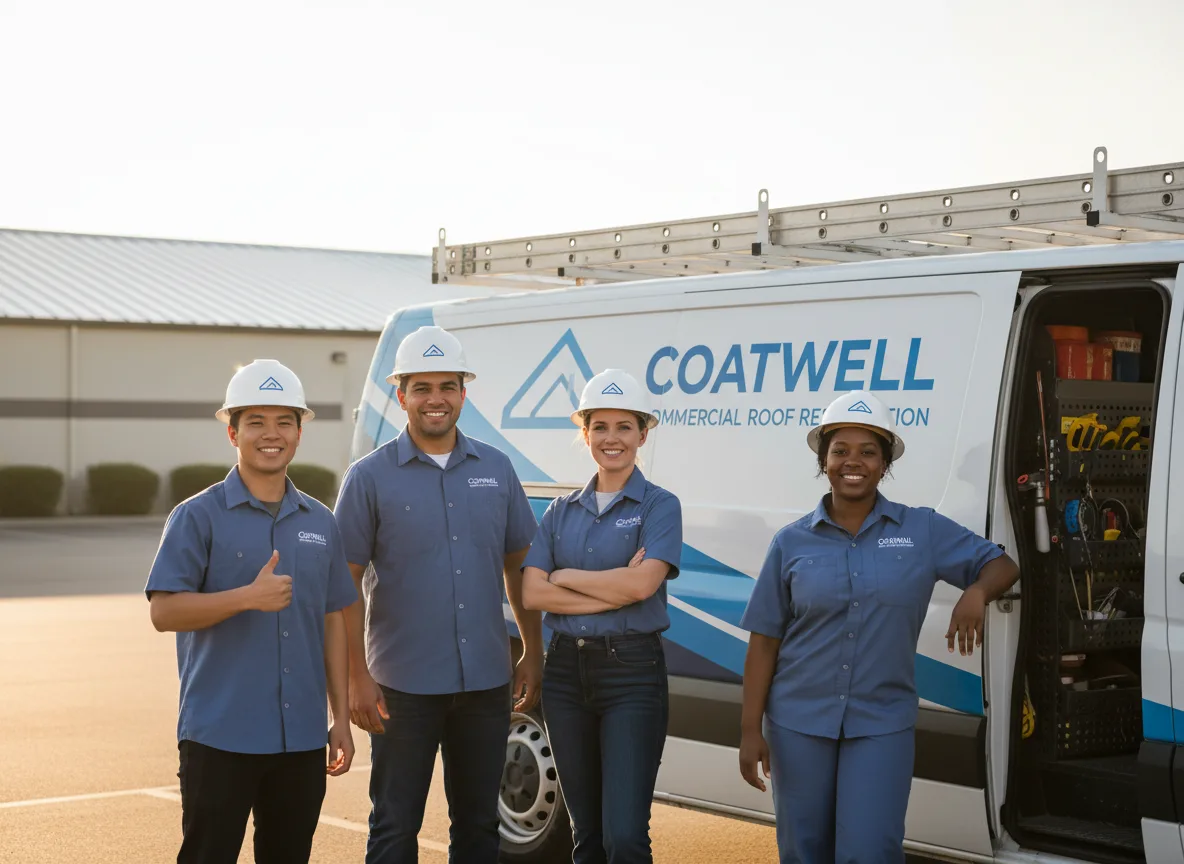 Commercial roof coating company in Farmington, CA